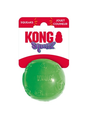 KONG Squeezz Ball Dog Toy Color Assorted 1ea/MD
