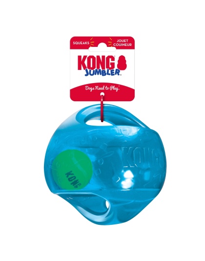 KONG Jumbler Dog Toy Ball Assorted 1ea/MD/LG