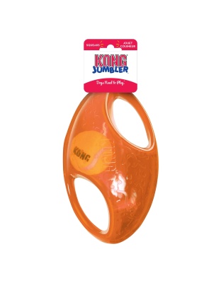 KONG Jumbler Dog Toy Football Assorted 1ea/LG/XL