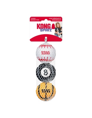 KONG Sport Balls Dog Toy Assorted 1ea/3 pk, MD