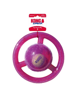 KONG Jumbler Dog Toy Disc Assorted 1ea/LG/XL