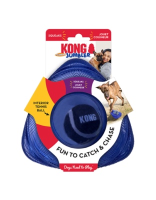KONG Jumbler Flinger Dog Toy Assorted 1ea/SM/MD