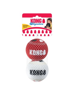 KONG Signature Sport Balls Dog Toy 1ea/LG, 2 pk