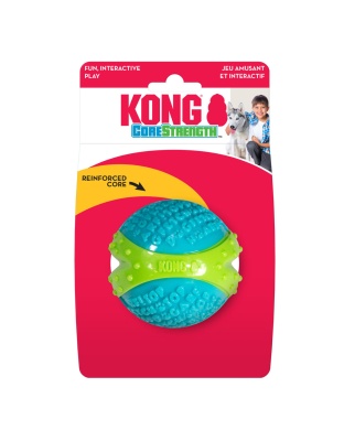 KONG Corestrength Dog Toy Ball Blue 1ea/LG