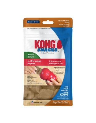 KONG Stuff'N Snacks Dog Treats Peanut Butter 1ea/LG, 12 oz