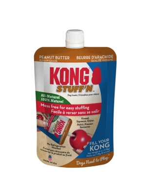 KONG Stuff'N Dog Treat Paste Pouch Peanut Butter 1ea/6 oz