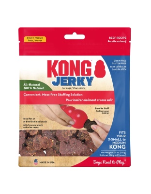 KONG Jerky Dog Treat Beef 1ea/SM/MD