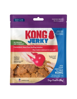 KONG Jerky Dog Treat Chicken 1ea/MD/LG