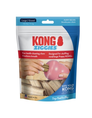 KONG Stuff'N Ziggies Puppy Treat 1ea/8 oz, 6 ct, LG