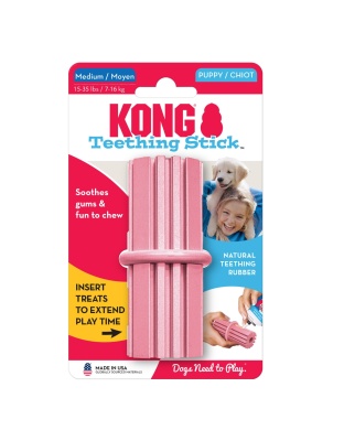KONG Teething Stick Puppy Toy Assorted 1ea/MD