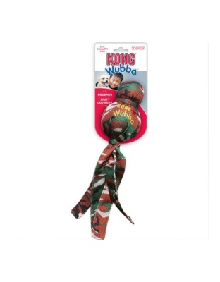 KONG Camo Wubba Dog Toy Assorted 1ea/SM