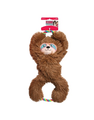 KONG Tuggz Dog Toy Sloth Brown 1ea/XL