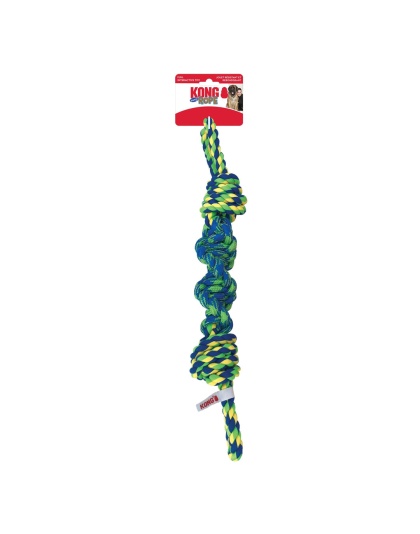KONG Rope Bunji Dog Toy Assorted 1ea/LG