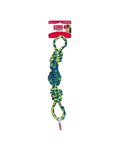 KONG Rope Bunji Dog Toy Assorted 1ea/SM