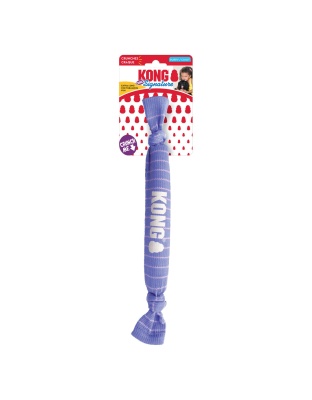KONG Signature Crunch Rope Puppy Toy Single Rope 1ea/SM/MD