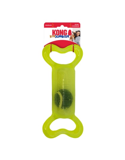 KONG Jumbler Tug Dog Toy Assorted 1ea/MD/LG