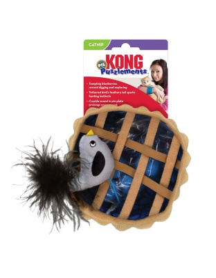 KONG Cat Puzzlements Pie Cat Toy 1ea/One Size