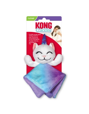 KONG Crackles Caticorn Catnip Toy Multi-Color 1ea/One Size