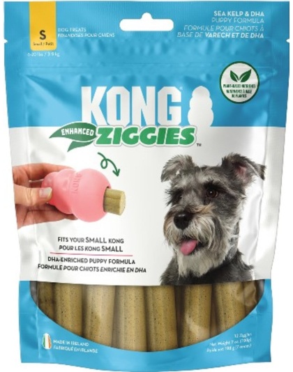 KONG Ziggies Enhanced Plant-Based Puppy Treats 1ea/SM, 7 o
