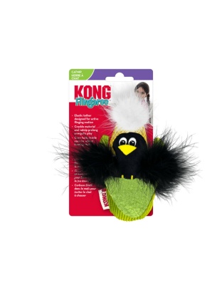 KONG Flingaroo Corny Bird Cat Toy 1ea/One Size