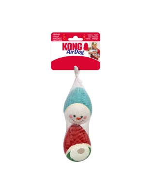 KONG Holiday AirDogs Egg Squeaker Dog Toy 1ea/MD, 2 pk