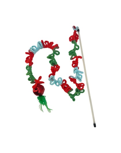 KONG Holiday Teaser Loopz Cat Toy 1ea/One Size-2024