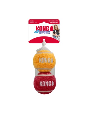 KONG Sport Softies Balls Dog Toy Assorted, 1ea/LG, 2Pc