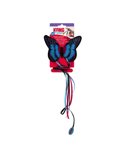 Kong Teaser Butterfly Cat Toy Assorted, 1ea/One Size