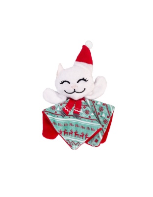 KONG Holiday Crackles Cat Toy Santa Kitty 1ea/One Size