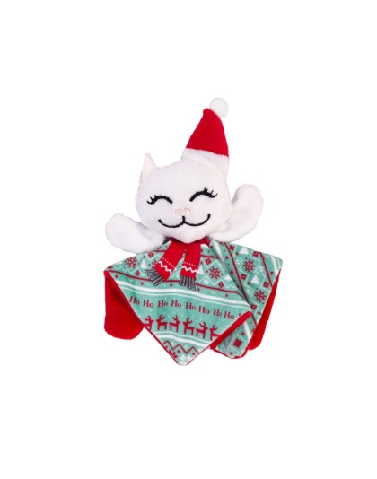KONG Holiday Crackles Cat Toy Santa Kitty 1ea/One Size
