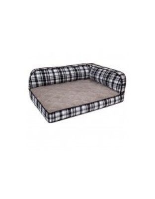 LA Z BOY Sadie Sofa Bed Spencer Plaid 1ea/38 In X 29 in
