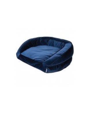 LA Z BOY Tucker Sofa Bed Cobalt Blue Velvet 1ea/33 In X 30 in
