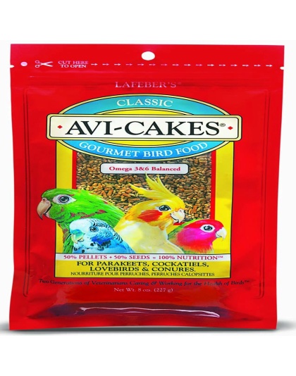 Lafeber Company Classic Avi-Cakes Parakeet & Cockatiel Treat 1ea/8 oz