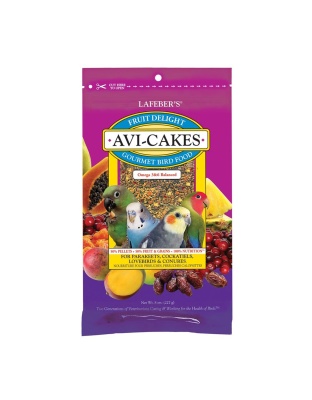 Lafeber Company Fruit Delight Avi-Cakes Small Birds Treat 1ea/8 oz