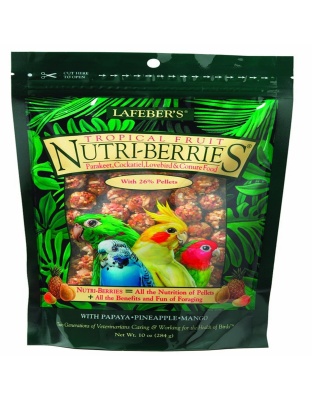 Lafeber Company Tropical Fruit Nutri-Berries Cockatiel Food 1ea/10 oz