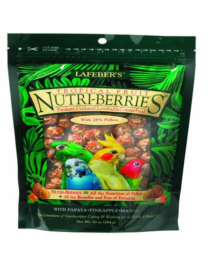 Lafeber Company Tropical Fruit Nutri-Berries Cockatiel Food 1ea/10 oz