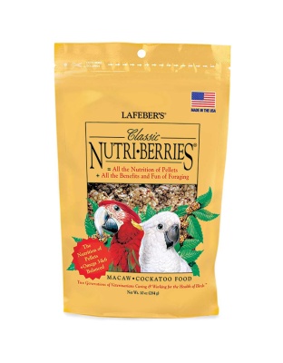 Lafeber Company Classic Nutri-Berries Macaw & Cockatoo Food 1ea/10 oz