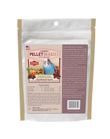 Lafeber Company Pellet-Berries Sunny Orchard Parakeet Food 1ea/10 oz