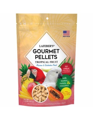 Lafeber Company Tropical Fruit Gourmet Pellets Macaw Bird Food 1ea/1.25 lb