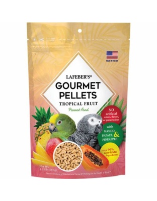 Lafeber Company Tropical Fruit Gourmet Pellets Parrot Bird Food 1ea/1.25 lb