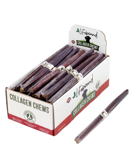 Lennox Lifebound Dog 12" Collagen Stick Display Box (Case of 40)