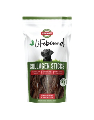 Lennox Lifebound Dog 6" 4.70oz. Collagen Sticks 5 Count