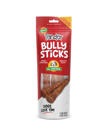 Lennox Tender Dog 8" Bully Sticks 4.16oz.