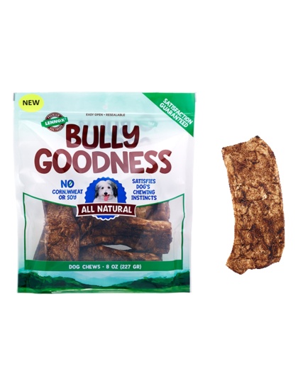 Lennox Bully Goodness Beef Skin 8oz.
