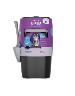 Litter Genie Plus Cat Litter Disposable System Black 1ea/Plus