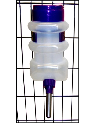Lixit Top Fill Dog Water Bottle White 1ea/44 oz