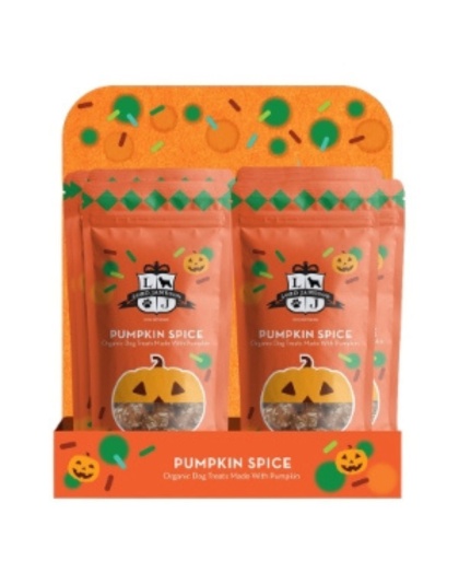 Lord Jameson Dog Pumpkin Spice Pops 6Oz Display