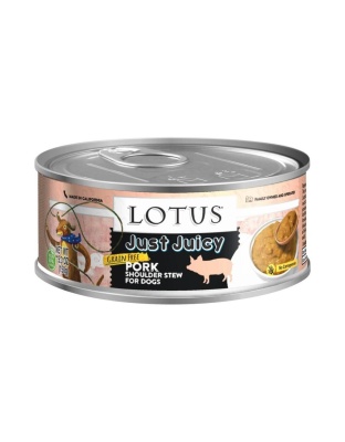 Lotus Dog Grain Free Juicy Pork Shoulder Stew 5.3oz.