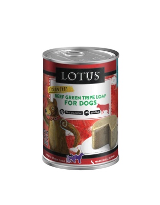 Lotus Dog Grain Free Loaf Beef Tripe 12.5oz. (Case of 12)