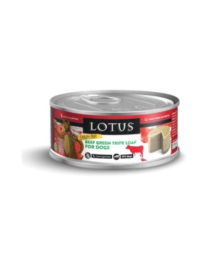 Lotus Dog Grain Free Loaf Beef Tripe 5.3oz. (Case of 24)